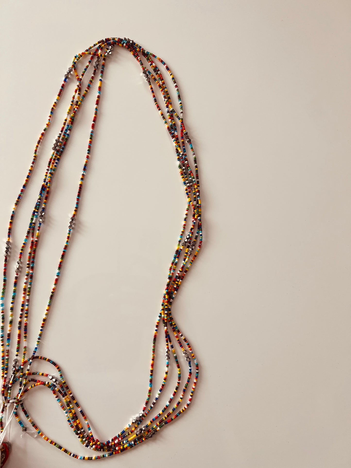 African Waisted Beads/Tie on