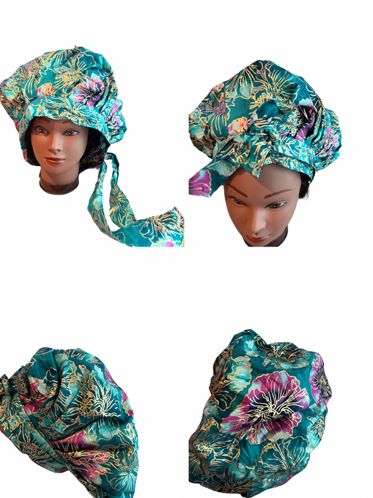 African Ankara Decorative Bonnets