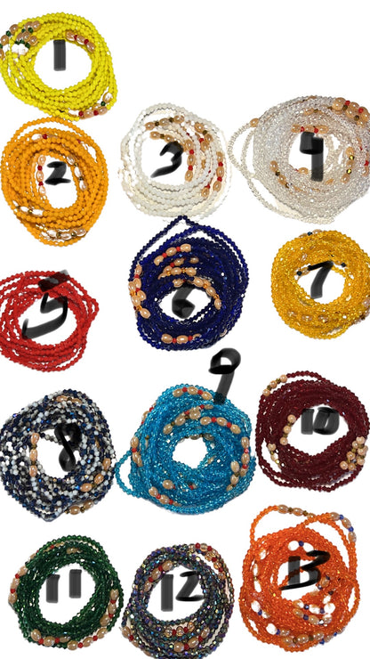 African Waisted Beads/ Wear on